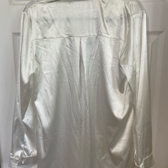 satin button down dress